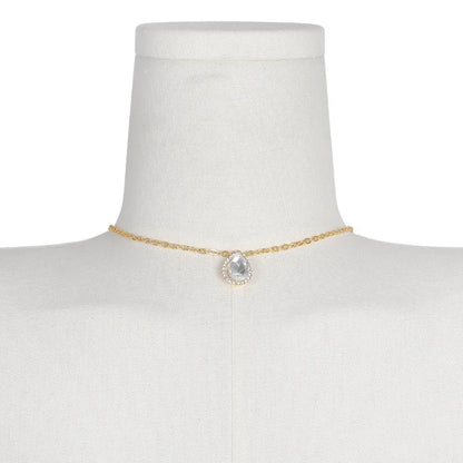 Backless Rhinestone Body Chain
