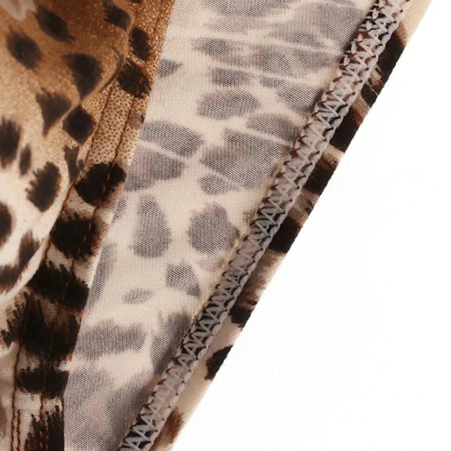 Leopard Print Men Manties
