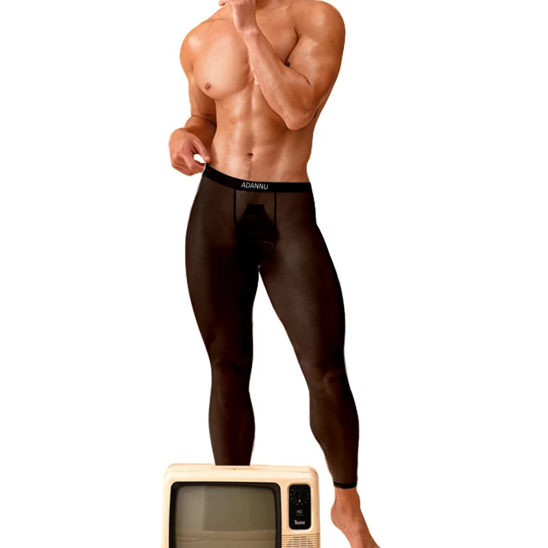 Men Ultra Thin Sports Long Underwear