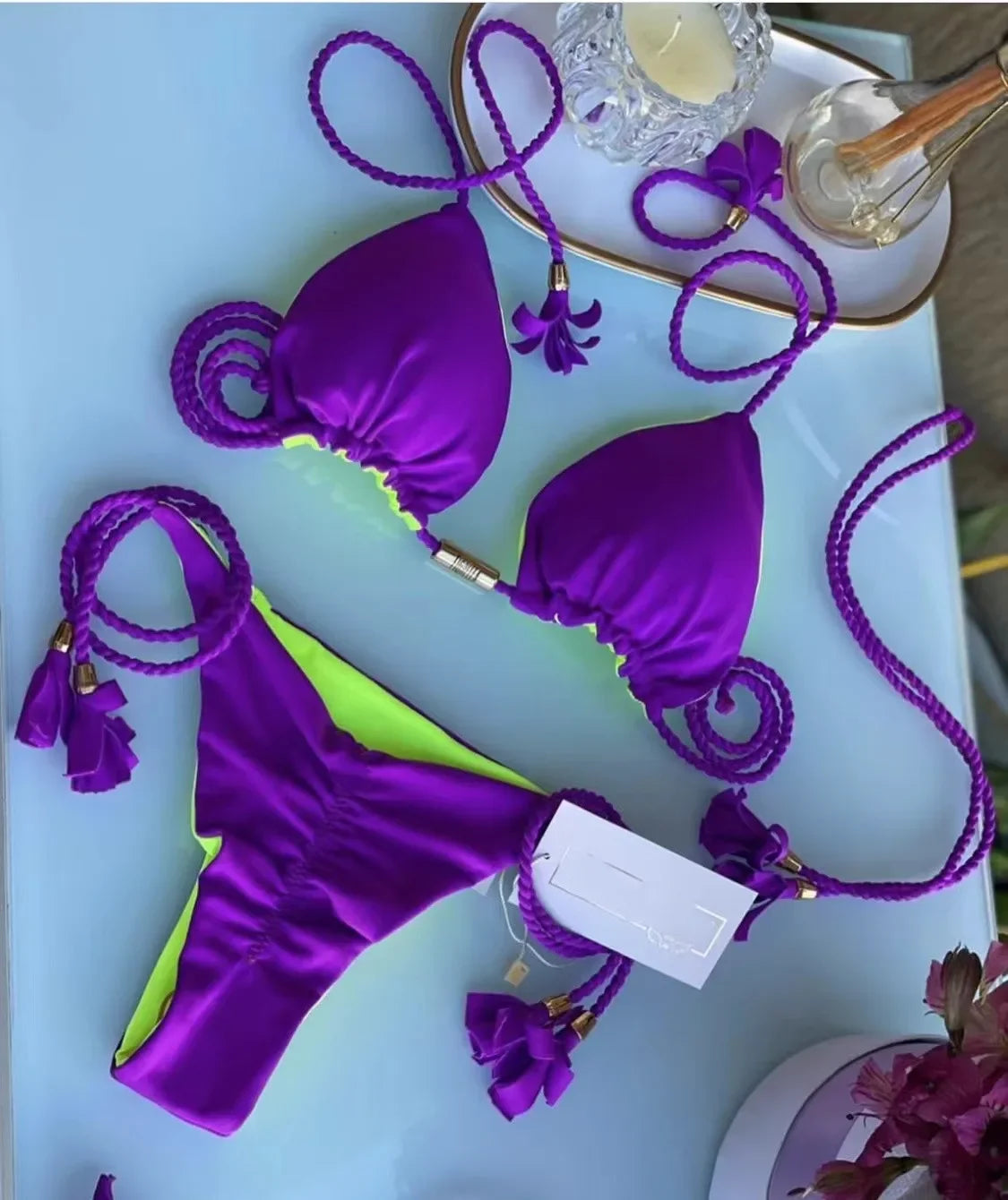 Multicolor Women Bikini