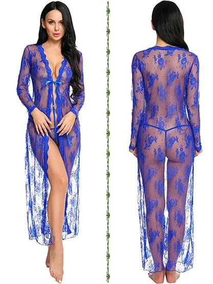 Women Transparent Exotic Nightgown
