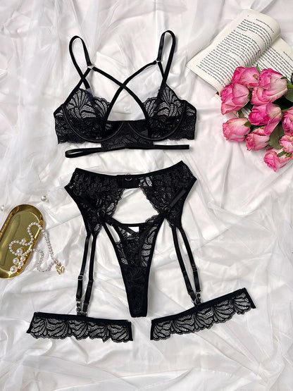 Transparent Lace Lingerie