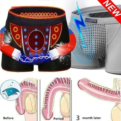 Men's Magnetic Therapy Boxer Briefs