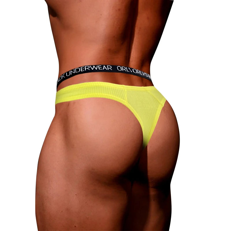 Leopard Men Thongs
