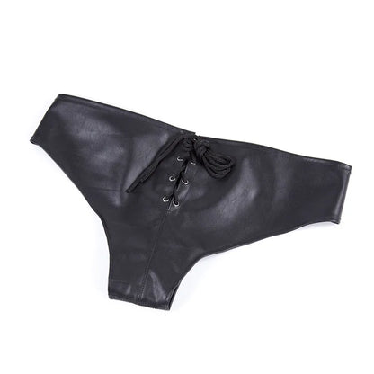 Leather Metallic Shiny Boy Shorts