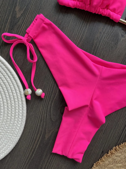 Push Up Beach Bikini Set