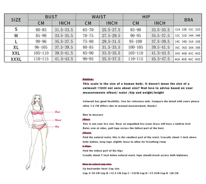Push Up Micro Women Swimsuits
