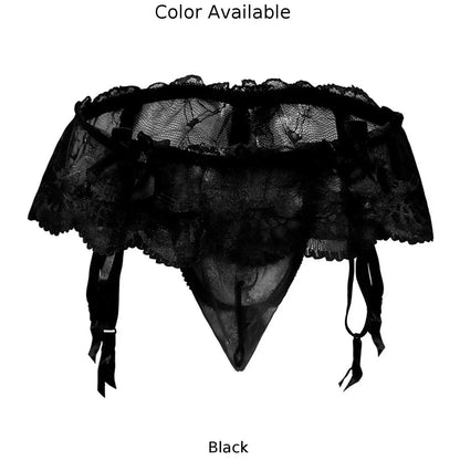 Men's Lace Sheer Panties