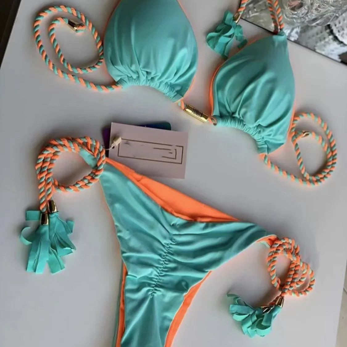 Multicolor Women Bikini