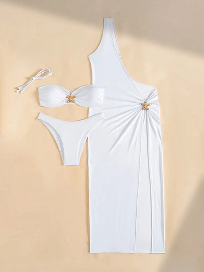 Halterneck swimsuit set