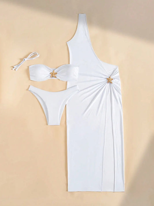 Halterneck swimsuit set