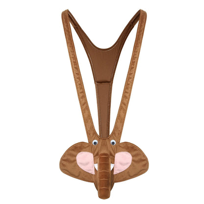 Men Elephant Thongs Briefs