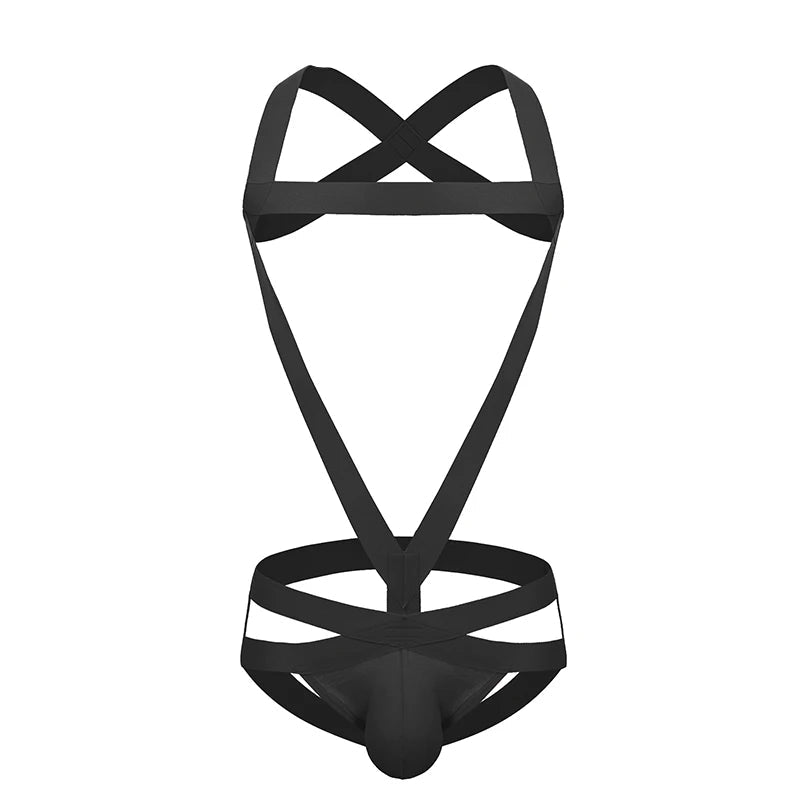 Men Sexy Bodysuit Strap