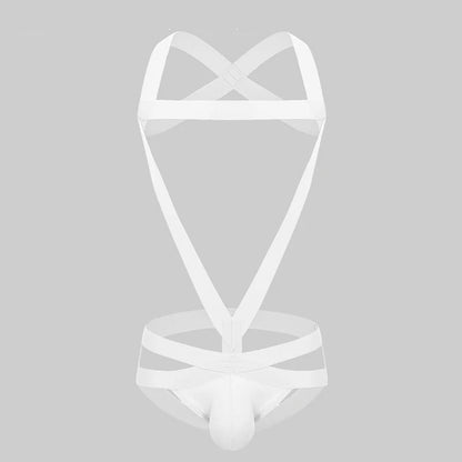 Men Sexy Bodysuit Strap
