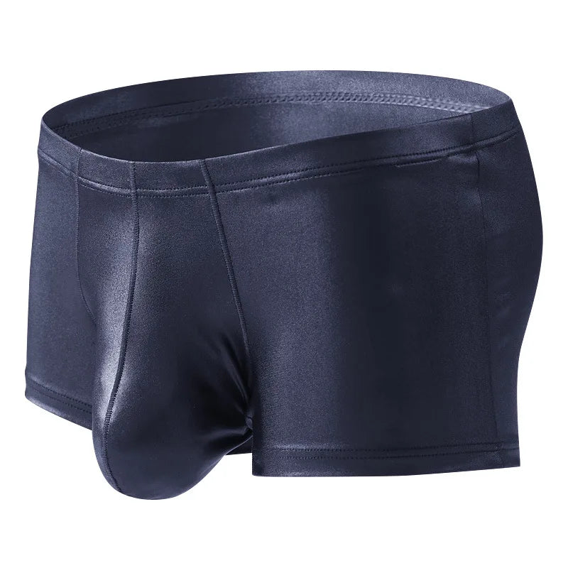 Mens Faux Leather Boxers