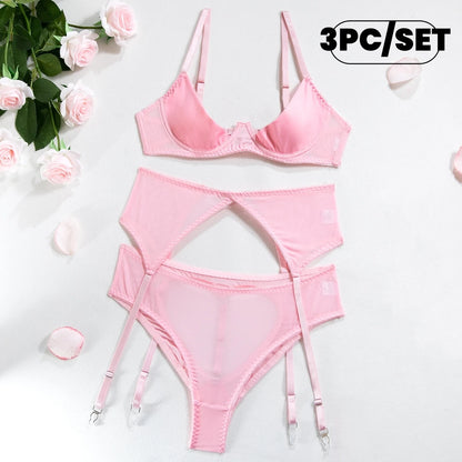 Erotic Open Panty Underwear Set