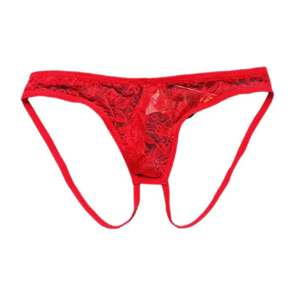 Men Lace Double Ring Manties