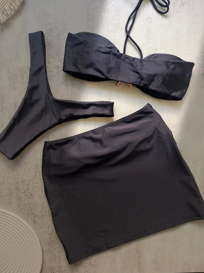 High Leg Cut Bikini Swimwear