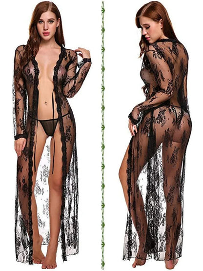 Women Transparent Exotic Nightgown