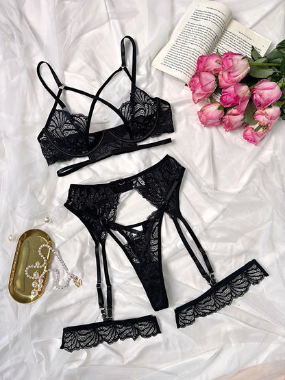 Transparent Lace Lingerie