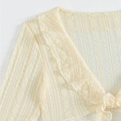 Long-sleeve Cover-up Swimwear