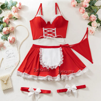 Erotic Cosplay Lingerie Set