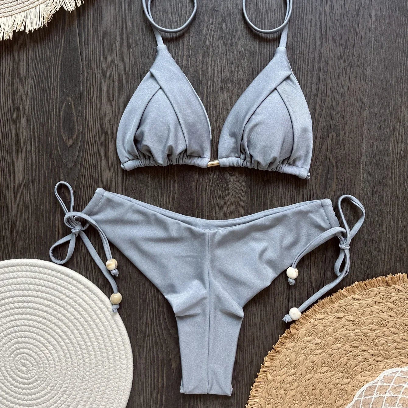 Push Up Beach Bikini Set